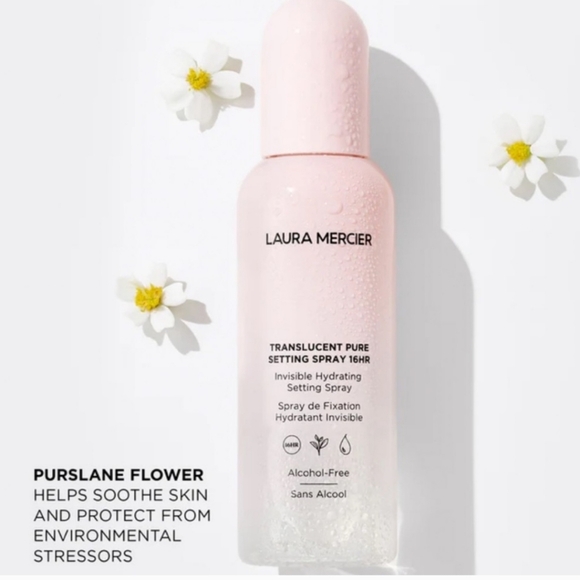 🌺Laura Mercier Translucent Pure Setting Spray, 16HR Long Wear - Picture 3 of 7